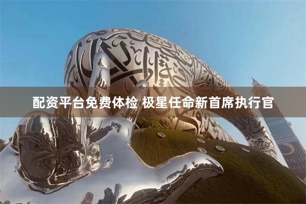 配资平台免费体检 极星任命新首席执行官