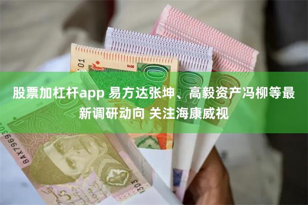 股票加杠杆app 易方达张坤、高毅资产冯柳等最新调研动向 关注海康威视